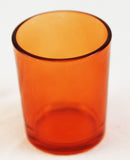 Vases & Table Decor: 40 Pack Orange Glass Votive Tealight Candle Holders House Party Centerpiece Xmas Wedding Decor Glass Candlestick Party Decorations Bridal Baby Shower Event