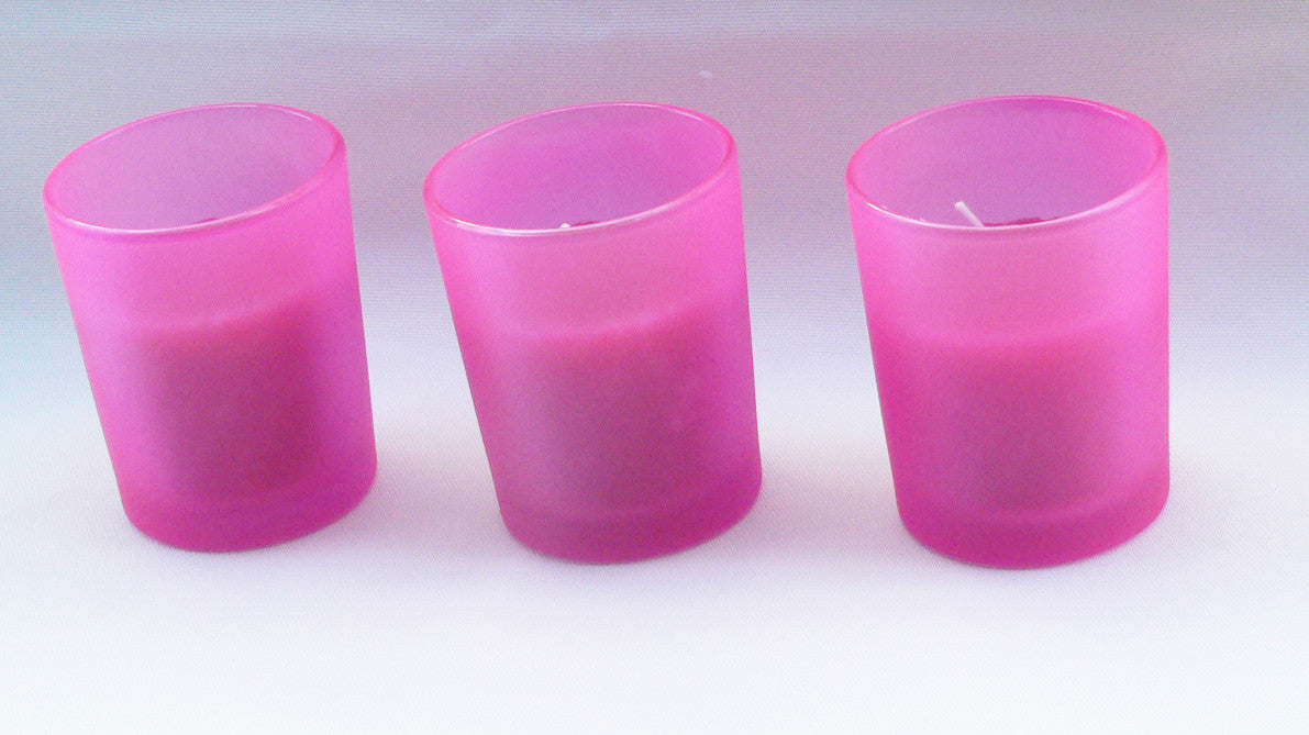 Vases & Table Decor: 10 Pack Pink Frosted Glass Votive Tealight Candle Holders House Party Centerpiece Xmas Wedding Decor Glass Candlestick Party Decorations Bridal Valentines Event