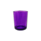 20 Pack Purple Glass Votive Tealight Candle Holders House Party Centrepiece Xmas Wedding Decor Glass Candlestick Party Decorations Bridal Valentines Event