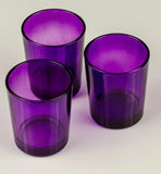 Vases & Table Decor: 40 Pack Purple Glass Votive Tealight Candle Holders House Party Centerpiece Xmas Wedding Decor Glass Candlestick Party Decorations Bridal Valentines Event