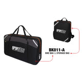 Bicycle Bags: SPORTACE Bike Plane Bag Portable Soft Shell Travel Case Mountain Hybrid BMX Road Bike - 120CM X 75CM BK11- Black