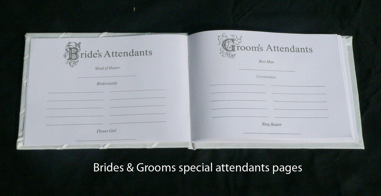 Paper Products: White Wedding Guest Book Register with Silver Pen Matching Stand Set 36 Lined Pages - White Sach Diamante Cover