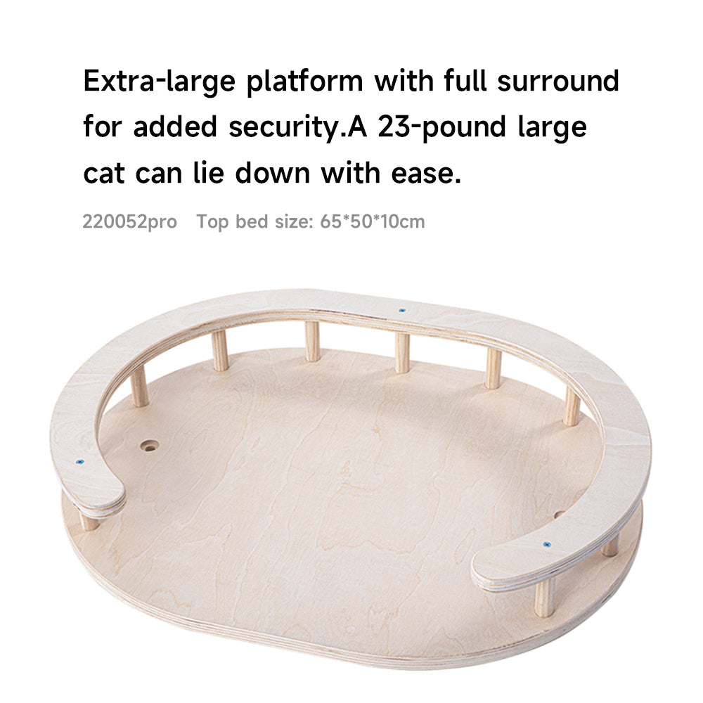 Cat Furniture: HONEYPOTCAT Majestic Reinforced Multi-Level Cat Tree  - 165cm