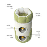 Cat Furniture: HONEYPOTCAT Arctic Snug Double Sisal Barrel  - 75cm