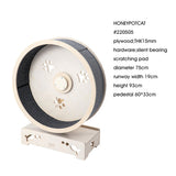 Cat Furniture: HONEYPOTCAT Fit & Fun Active Runner Wood Cat Wheel - Flex 93cm
