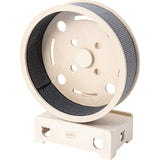 Cat Furniture: HONEYPOTCAT Fit & Fun Active Runner Wood Cat Wheel - Compact 79.5cm