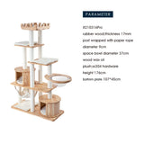 Cat Furniture: HONEYPOTCAT MZ Grand Elegance Cat Catsle With Space Capsule - PRO 176cm