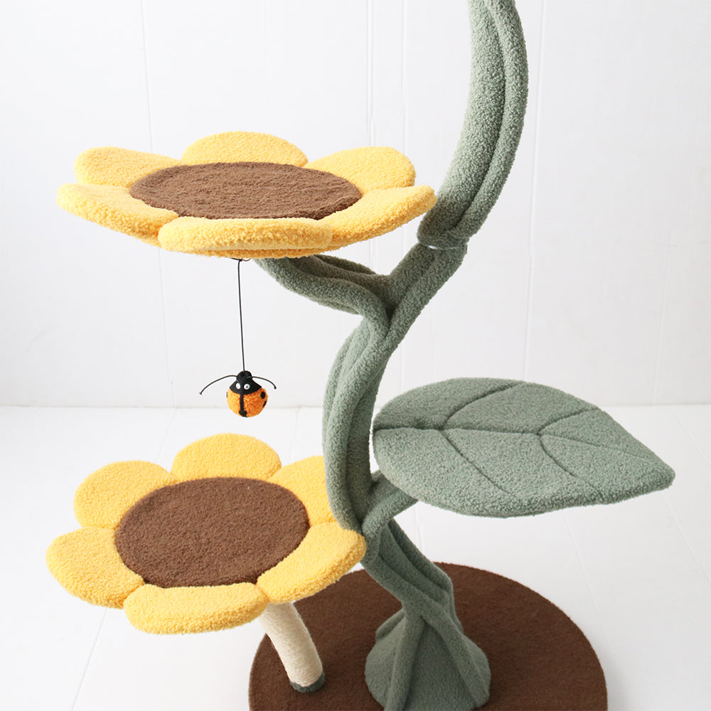 Cat Furniture: CMISSTREE 5-Level Sunflower Cat Tree