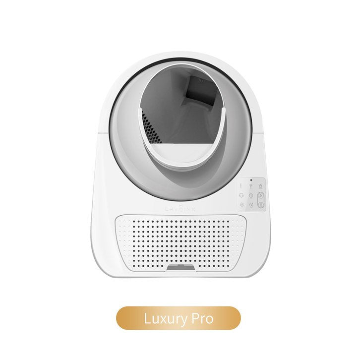 Pet Cleaning Supplies: CATLINK Scooper Smart Self-Cleaning - Luxury Pro White