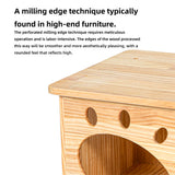Cat Furniture: HONEYPOTCAT Majestic Wood Retreat - 176cm
