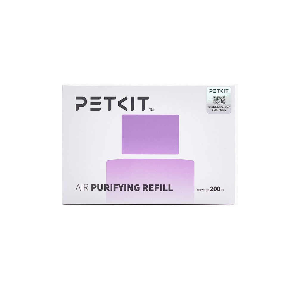 Pet Cleaning Supplies: PETKIT Concentrated Air Purifying Refill 50Ml x4 (Essential Replacement For Pura X Automated Litter Box)