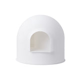 Pet Cleaning Supplies: PIDAN Igloo Cat Litter Box - White