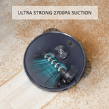 Vacuums: Tesvor S6+ Robot Vacuum Cleaner Mop 2700Pa With Laser Navigation