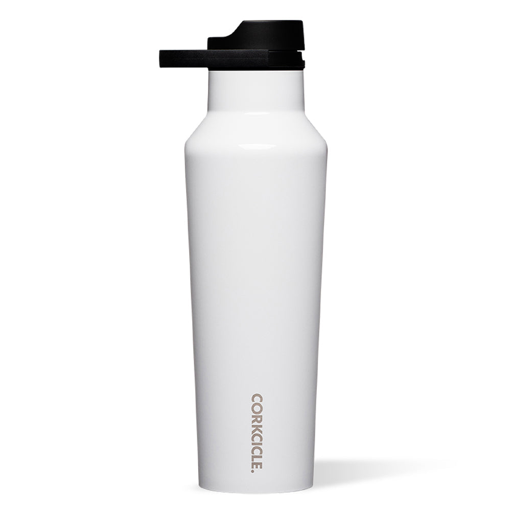 Wellness Accessories: Corkcicle Sport Canteen - 600ml Gloss White