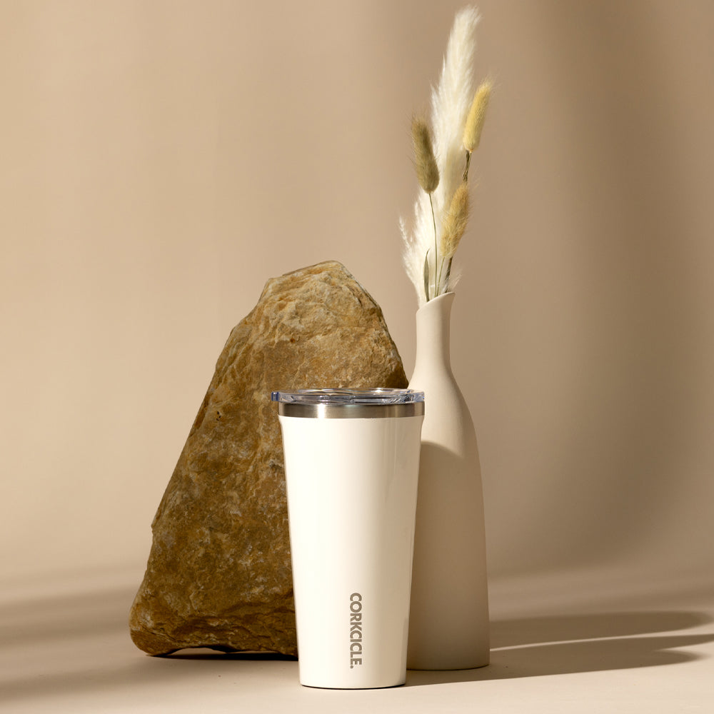 Wellness Accessories: Corkcicle Tumbler - 750ml Gloss White