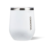Wellness Accessories: Corkcicle Stemless - 355ml Gloss White