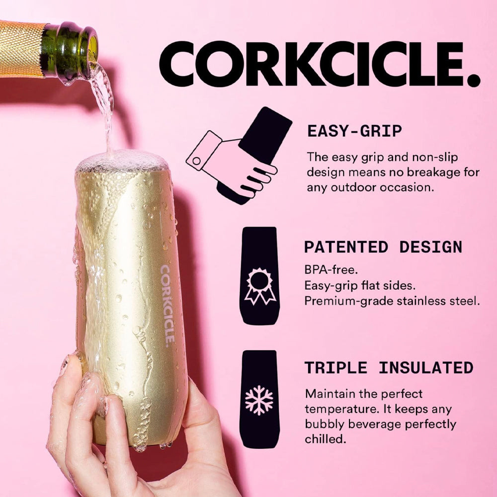 Wellness Accessories: Corkcicle Stemless Flute - 207ml Unicorn Magic