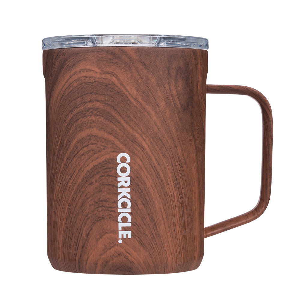 Wellness Accessories: Corkcicle Mug - 500ml Walnut Wood