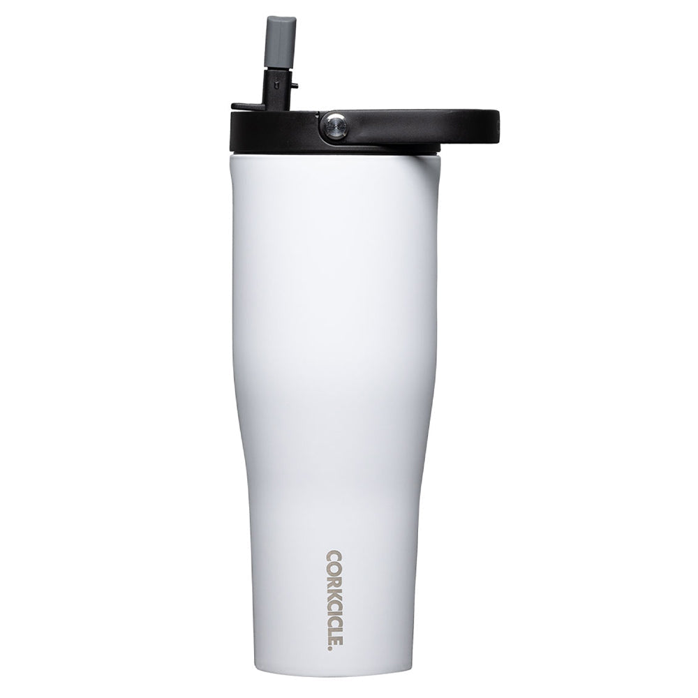 Wellness Accessories: Corkcicle Go Cup XL - 887ml Gloss White
