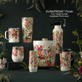 Wellness Accessories: Corkcicle Sport Canteen - 600ml Rifle Paper - Garden Party Cream