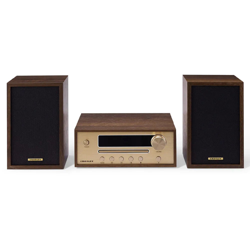 Crosley Parker Radio CD Player - Walnut