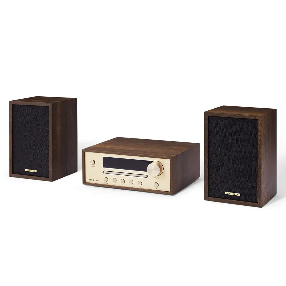 Crosley Parker Radio CD Player - Walnut