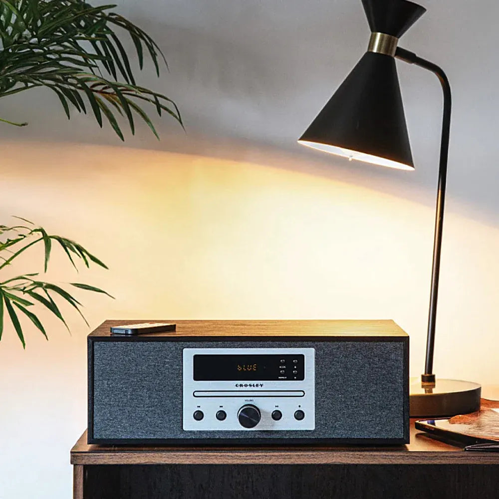 Crosley Finn Radio CD Player - Black