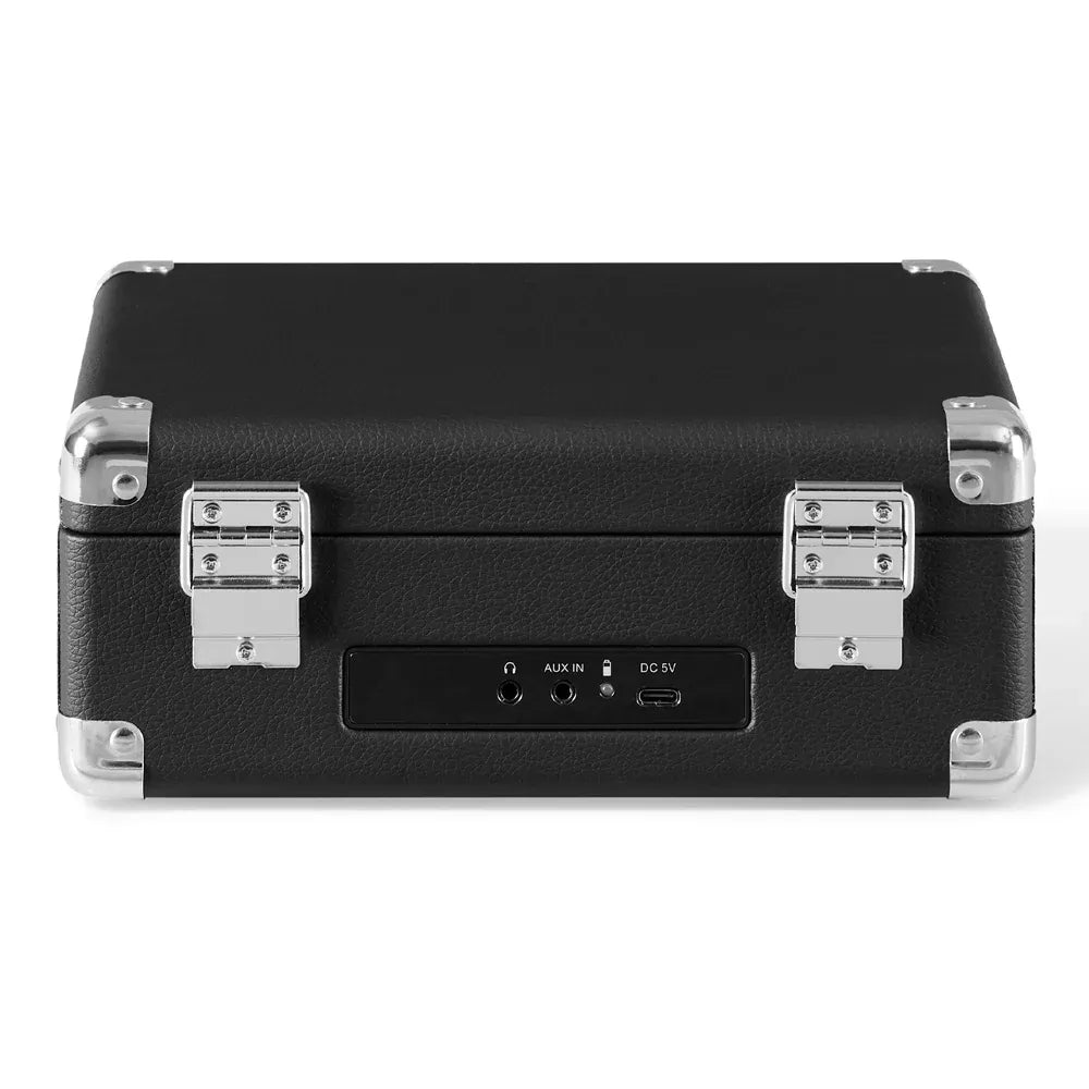 Crosley Cruiser Portable Retro CD Player with Stereo Bluetooth Speakers, FM Radio - Black