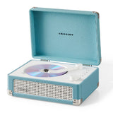 Crosley Cruiser Portable Retro CD Player with Stereo Bluetooth Speakers, FM Radio - Turqouise