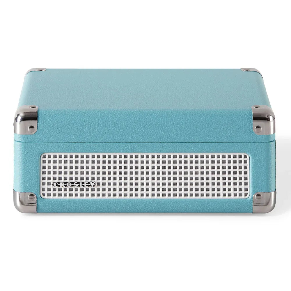 Crosley Cruiser Portable Retro CD Player with Stereo Bluetooth Speakers, FM Radio - Turqouise