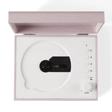Crosley Voyager Portable Retro CD Player with Stereo Bluetooth Speakers, FM Radio - Amethyst