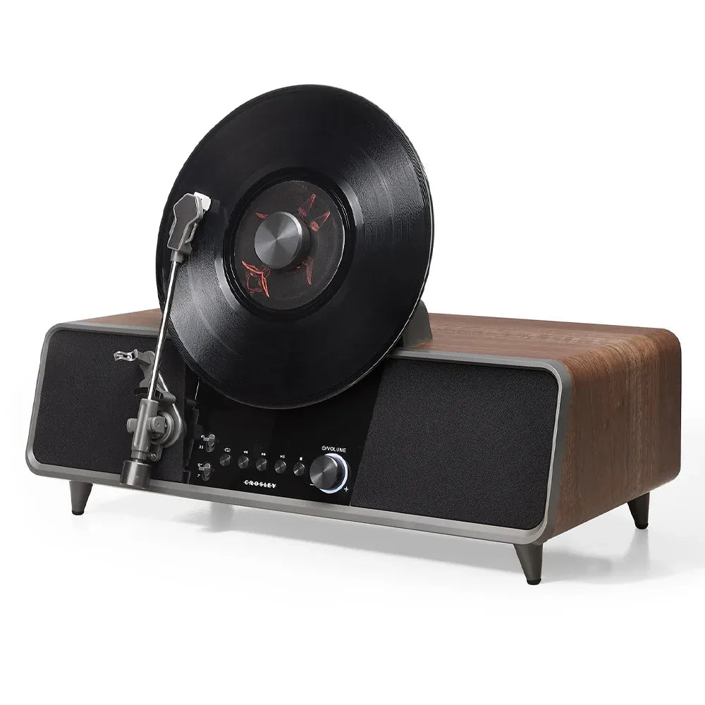 Crosley Beck Automatic Vertical Record Player - Walnut
