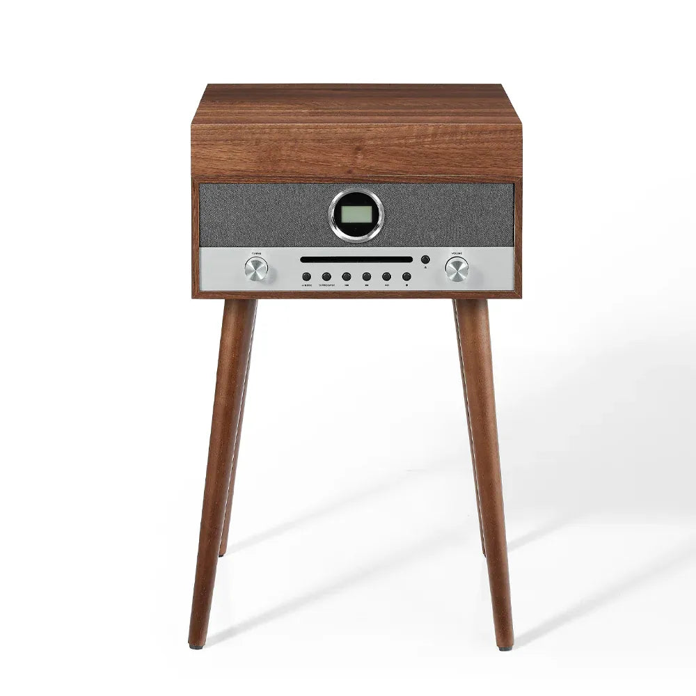Crosley Nash 7-in-1 Vinyl Record Player - Walnut