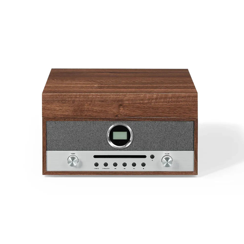 Crosley Nash 7-in-1 Vinyl Record Player - Walnut