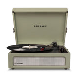 Audio Players & Recorders: Crosley Voyager Bluetooth Portable Turntable + Crosley Turntable Stand Bundle - Sage