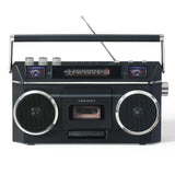 Crosley Blast Boombox Cassette Player - Black