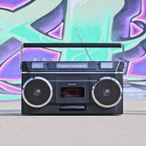 Crosley Blast Boombox Cassette Player - Black