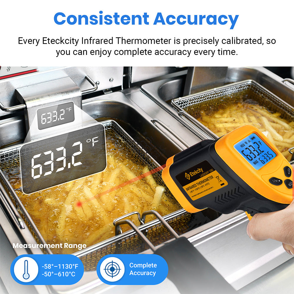 Kitchen Utensils: Etekcity Infrared Thermometer 1080