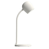 Table Lamps: Kreafunk Ellie Lamp W/ Qi Charger And Bluetooth Speaker - White