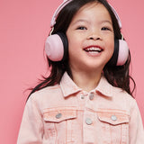 Over Ear Headphones: Kreafunk Kids Buzz Junior Bluetooth Headphones - Dusty Rose