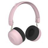 Over Ear Headphones: Kreafunk Kids Buzz Junior Bluetooth Headphones - Dusty Rose