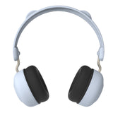 Over Ear Headphones: Kreafunk Kids Buzz Junior Bluetooth Headphones - Cloudy Blue