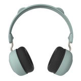 Over Ear Headphones: Kreafunk Kids Buzz Junior Bluetooth Headphones - Dusty Green