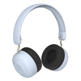 Over Ear Headphones: Kreafunk Kids Buzz Bluetooth Headphones W/ Anc - Cloudy Blue