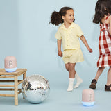 Bluetooth Speakers: Kreafunk Kids Glowie Bluetooth Speaker W/ Light - Dusty Rose