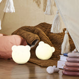 Night Lights & Ambient Lighting: Kreafunk Kids Blob Lamp - White / Moon Grey