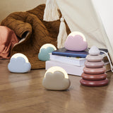 Night Lights & Ambient Lighting: Kreafunk Kids Cloudy Lamp - Ivory Sand