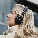 Over Ear Headphones: Kreafunk Abeat Qi Bluetooth Headphones W/ Anc - Black