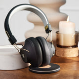 Over Ear Headphones: Kreafunk Abeat Qi Bluetooth Headphones W/ Anc - Black