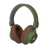 Over Ear Headphones: Kreafunk Abeat Qi Bluetooth Headphones W/ Anc - Urban Green